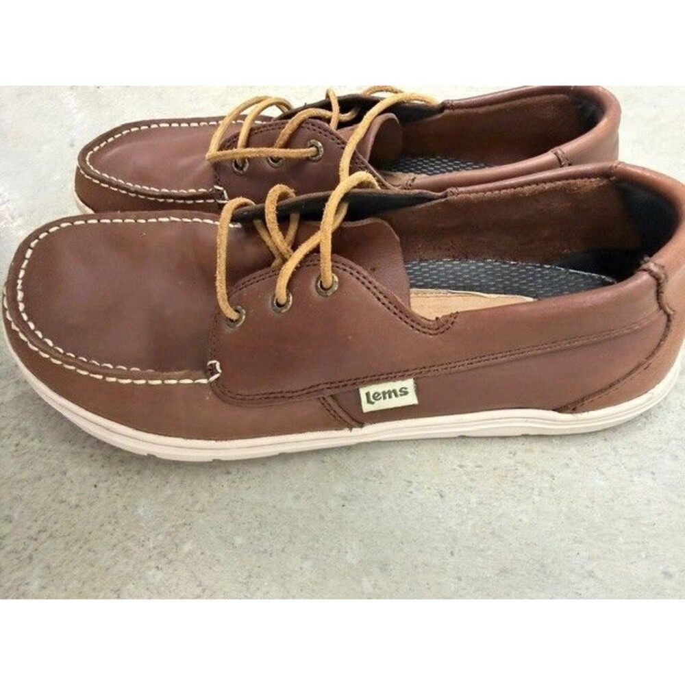 Lems Mariner Boat Shoes Zero Drop (Rare!) Walnut Men’s EU 46 (US 12)